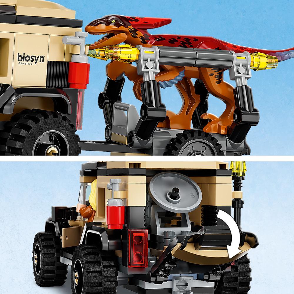 LEGO® Přeprava pyroraptora a dilophosaura 76951 Obrázek