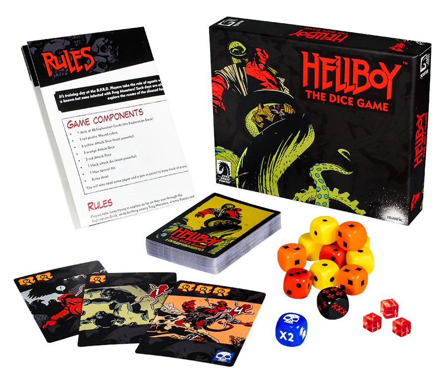 Mantic Games Hellboy: The Dice Game Obrázek