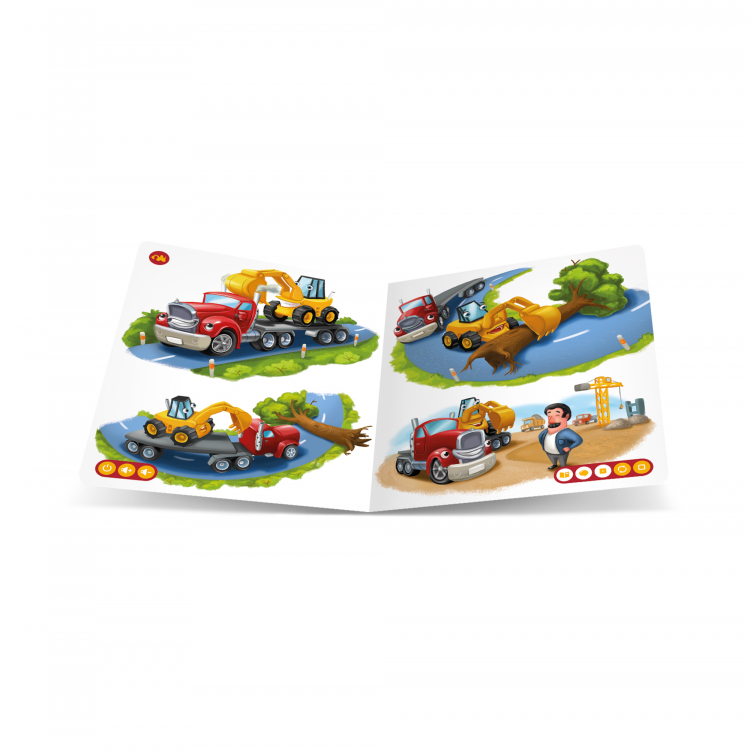 Albi Kouzelné čtení - Bagr Mates Obrázek