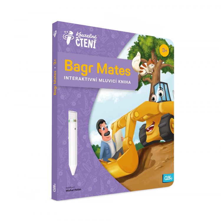 Albi Kouzelné čtení - Bagr Mates Obrázek