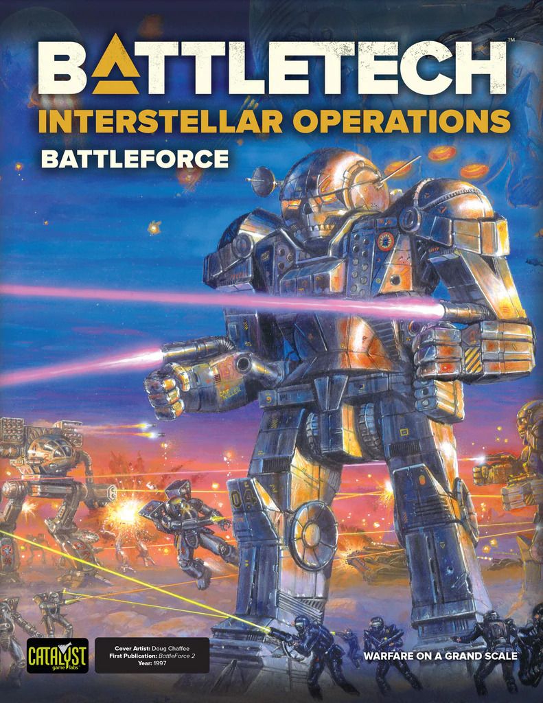 Catalyst Game Labs BattleTech: Interstellar Operations – BattleForce Obrázek