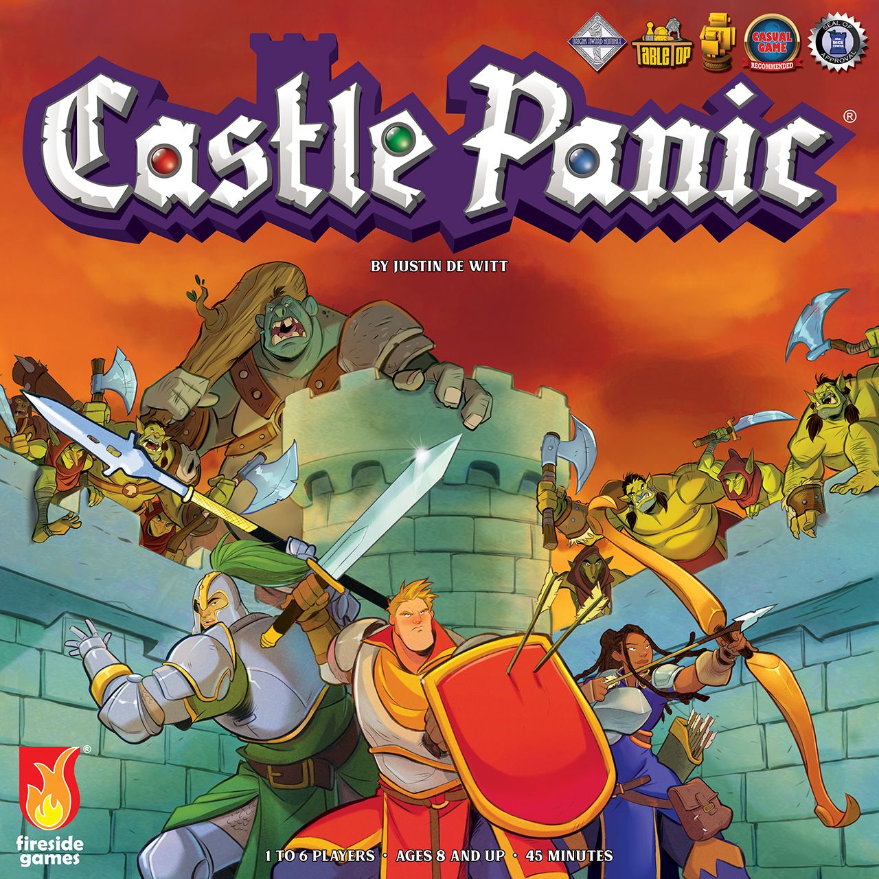 Fireside Games Castle Panic 2nd Edition Obrázek