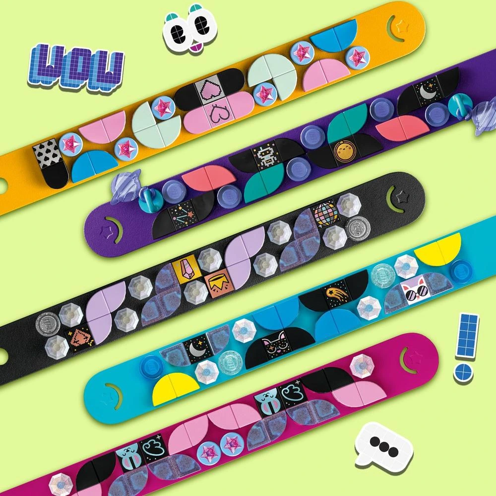 LEGO® DOTS doplňky – 8. série – Třpytky 41803 Obrázek