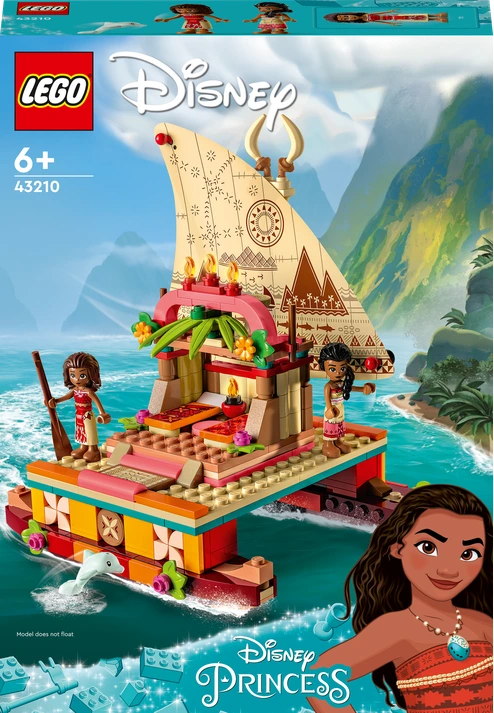 LEGO® Vaiana a její objevitelská loď 43210 Obrázek