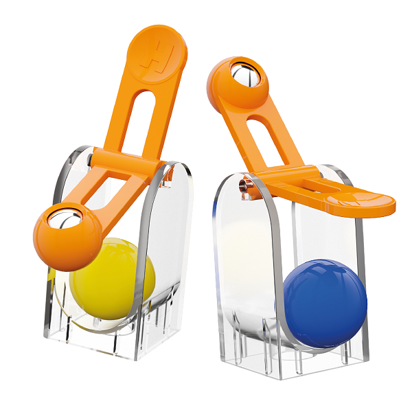 HUBELINO Kuličková dráha - rozšíření 6 ks, gravitační kladivo Obrázek