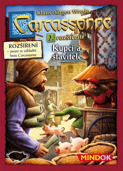 Mindok Carcassonne 2. edice: Kupci a stavitelé Obrázek