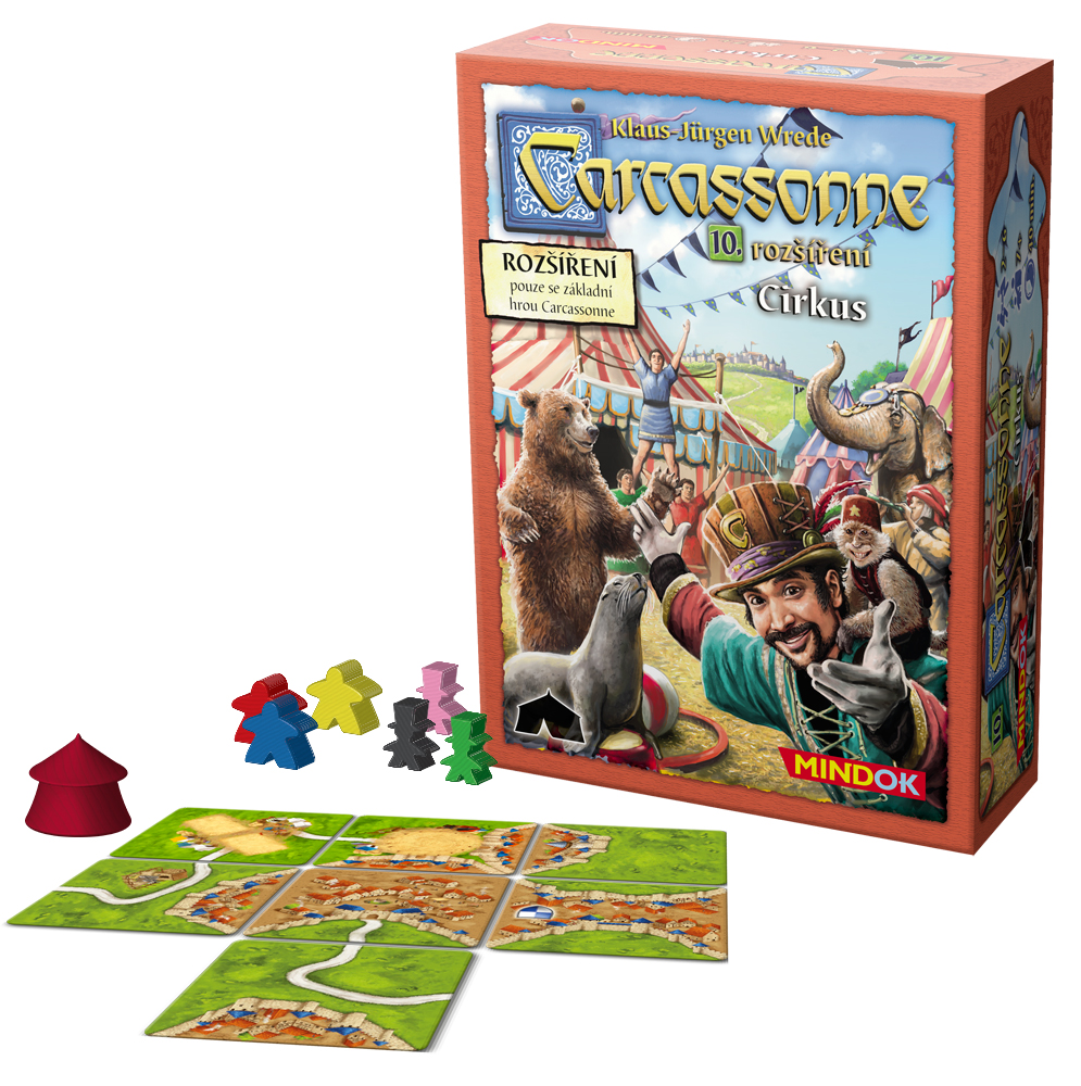 Mindok Carcassonne 2. edice: Kupci a stavitelé Obrázek