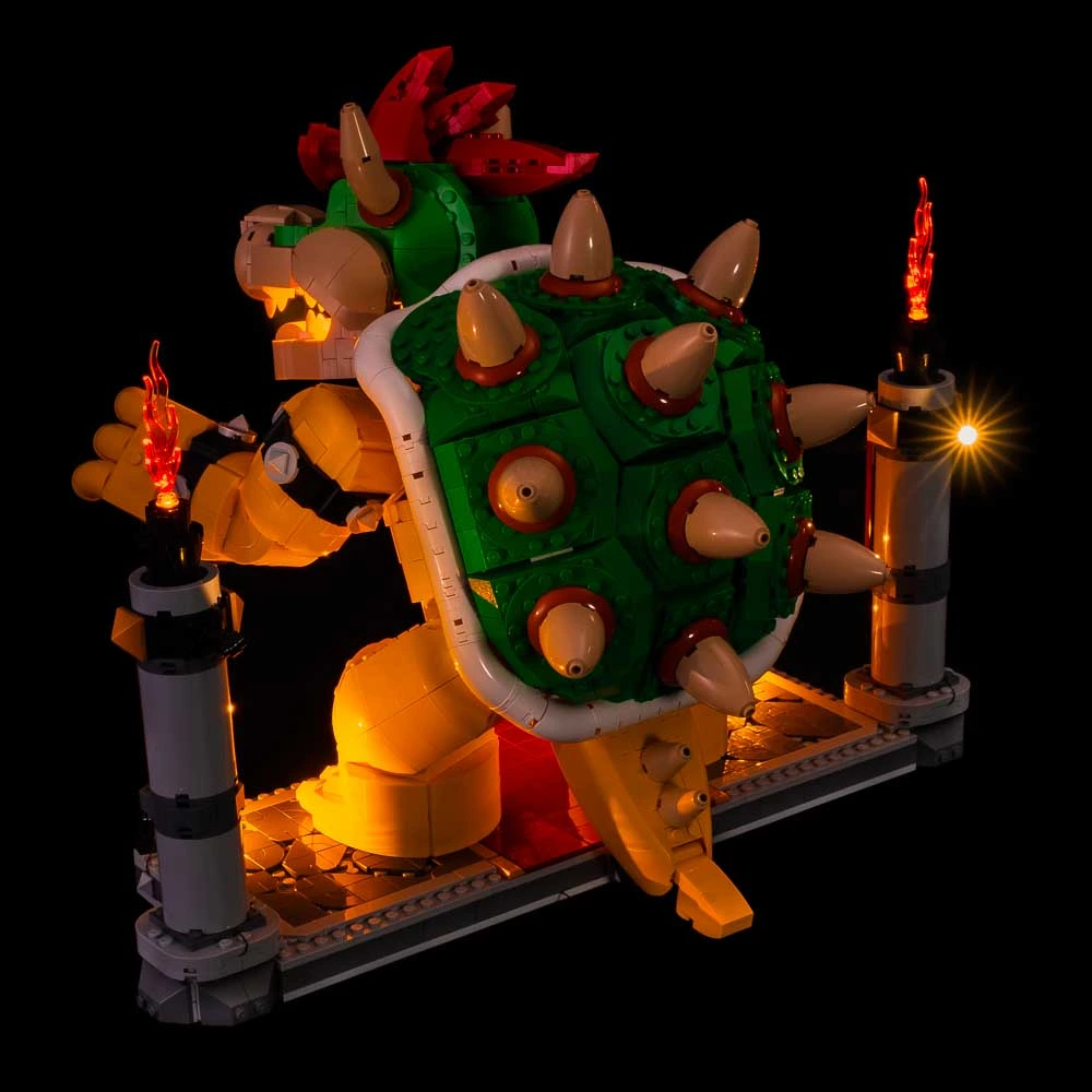 Light my Bricks Sada světel - LEGO Super Mario The Mighty Bowser 71411 Obrázek