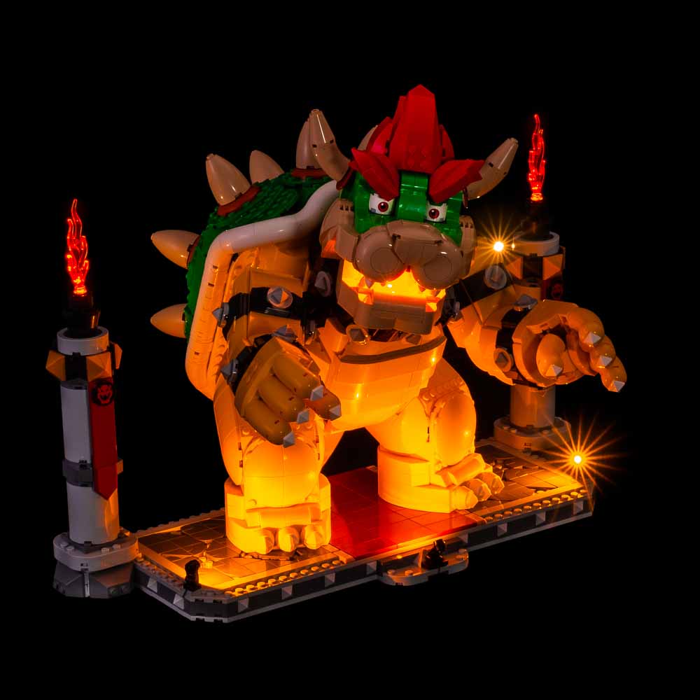 Light my Bricks Sada světel - LEGO Super Mario The Mighty Bowser 71411 Obrázek