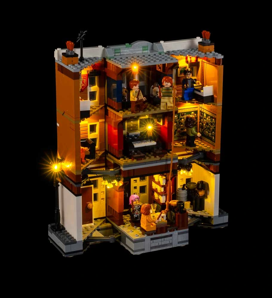 Light my Bricks Sada světel - LEGO Harry Potter 12 Grimmauld Place 76408 Obrázek