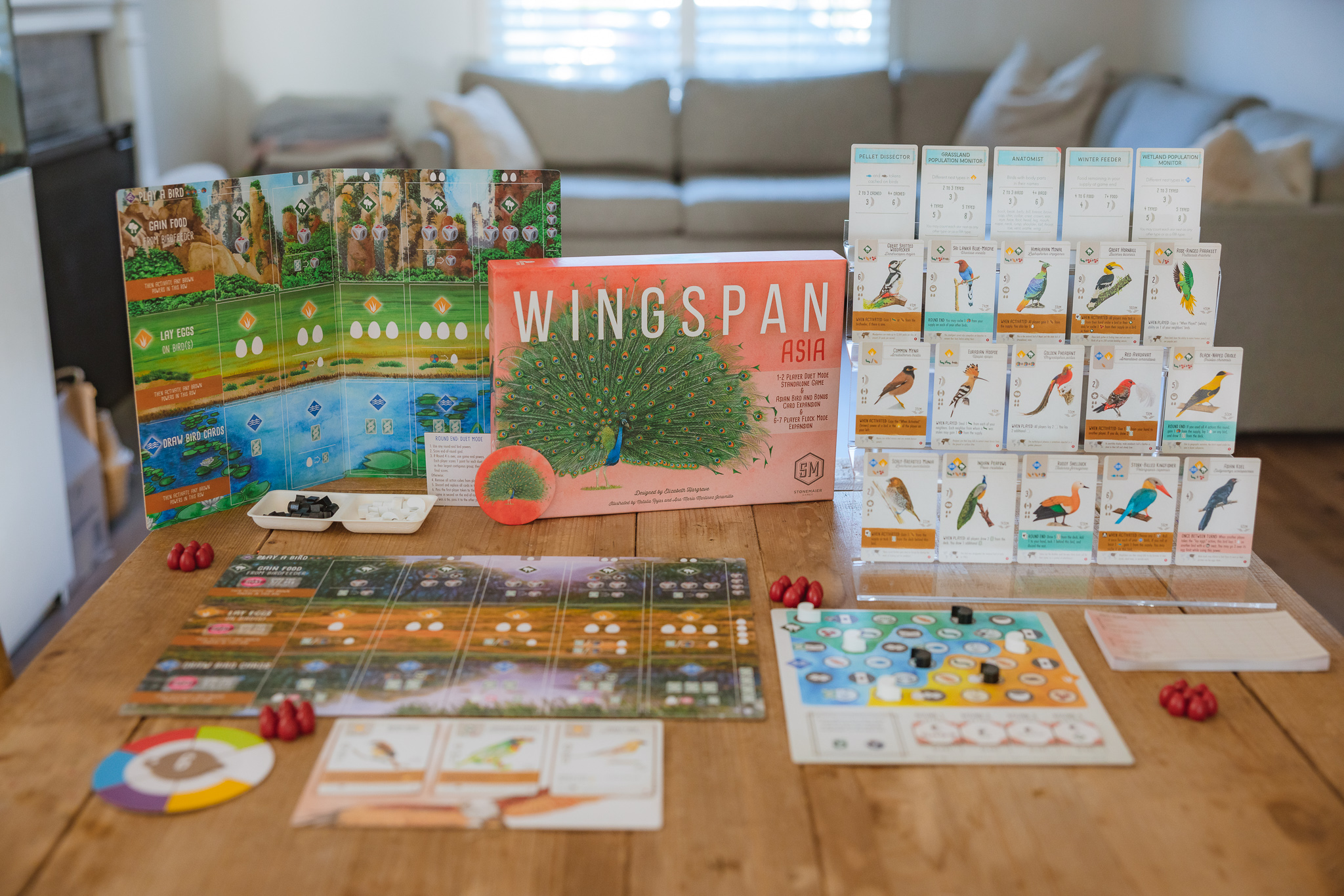 Stonemaier Games Wingspan Asia - EN Obrázek