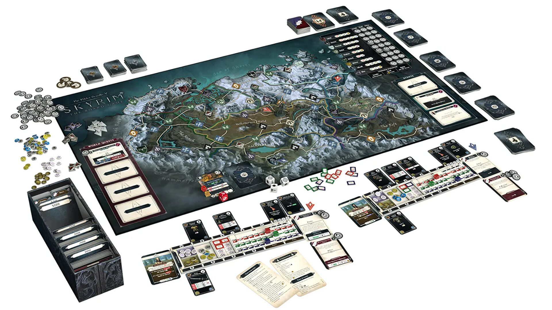 Modiphius Entertainment The Elder Scrolls: Skyrim - Adventure Board Game - EN Obrázek