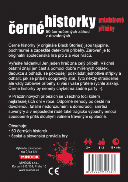 Mindok Černé historky: Prázdninové příběhy Obrázek