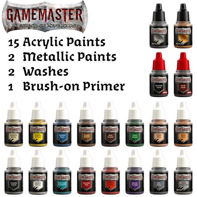 Army Painter Gamemaster: Character Starter Paint Set Obrázek
