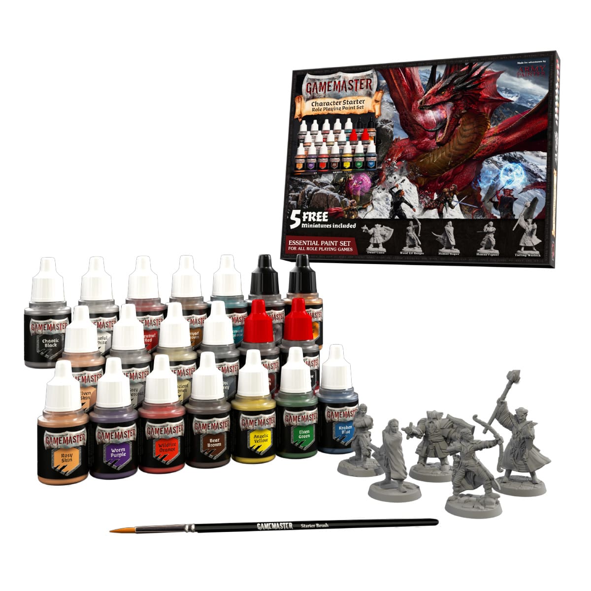 Army Painter Gamemaster: Character Starter Paint Set Obrázek