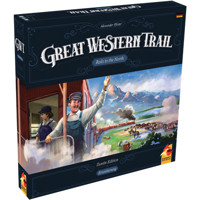 eggertspiele Great Western Trail: Rails to the North 2nd ed. - DE Obrázek