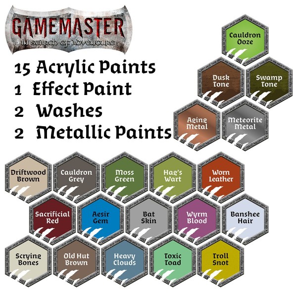 Army Painter Gamemaster: Wilderness Adventure Paint Set Obrázek