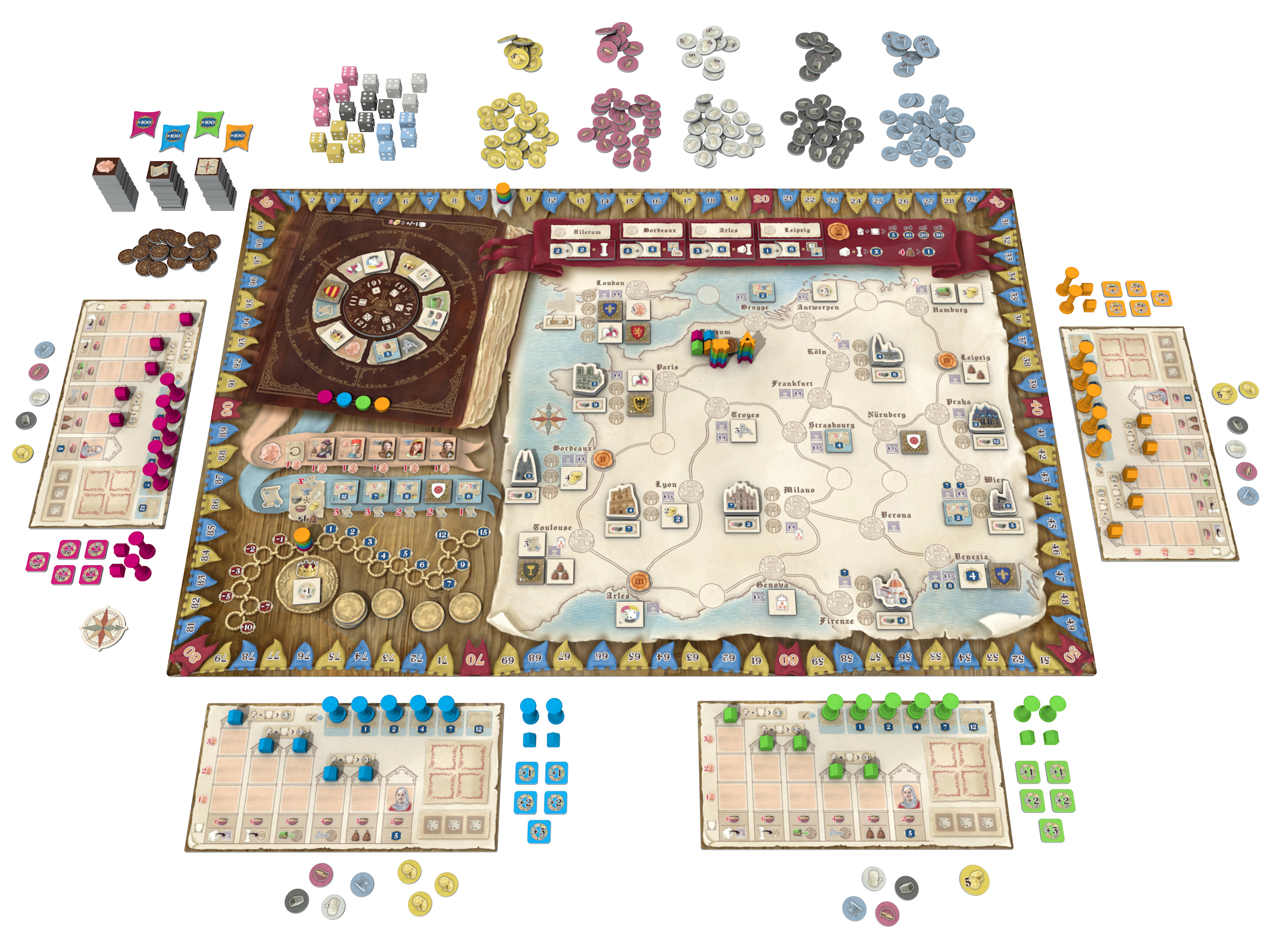 Board&Dice Tiletum EN Obrázek