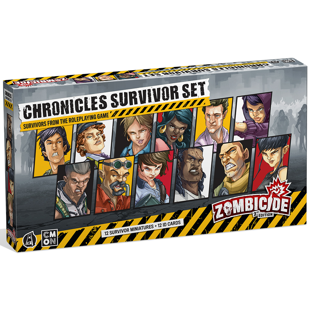 Cool Mini Or Not Zombicide (2nd Edition): Chronicles Survivor Set Obrázek