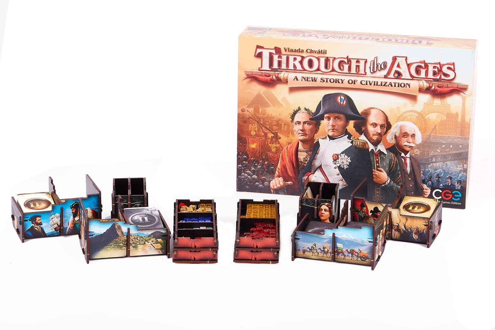 Poland Games Through the Ages: A New Story of Civilization + Expansion UV Print Insert (99397) Obrázek