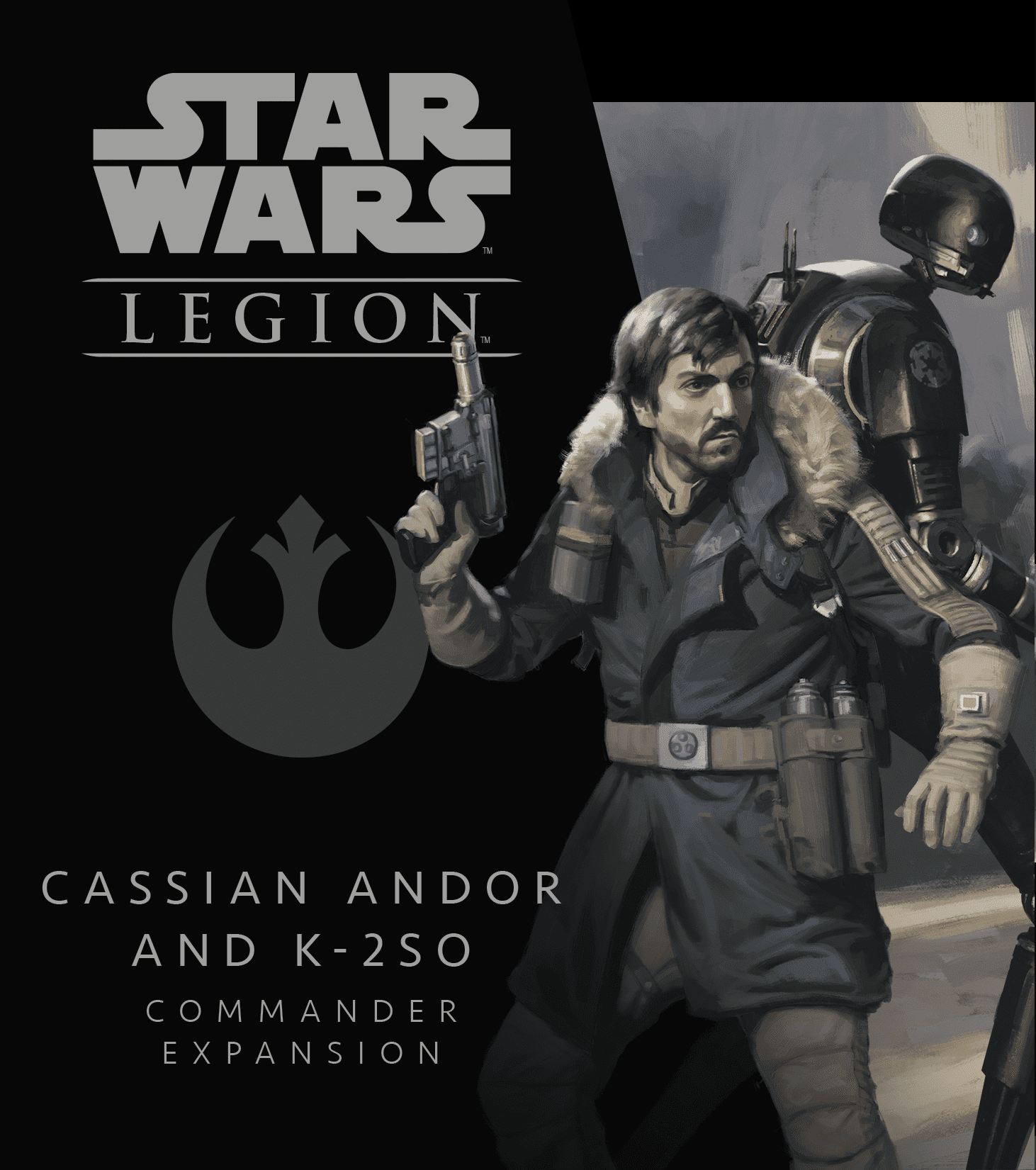 Fantasy Flight Games Star Wars: Legion – Cassian Andor and K-2SO Commander Expansion Obrázek