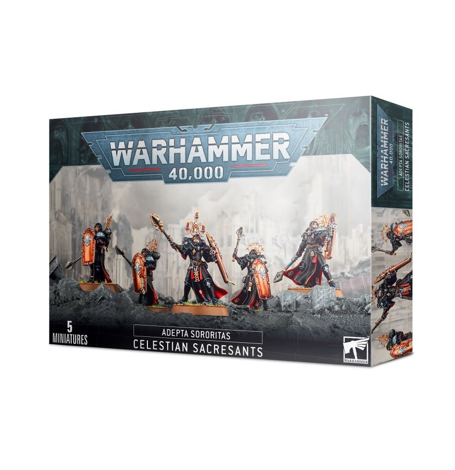 Games Workshop Warhammer 40000: Adepta Sororitas - Celestian Sacresants Obrázek