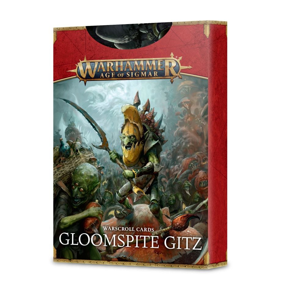 Games Workshop Warscroll Cards: Gloomspite Gitz Obrázek