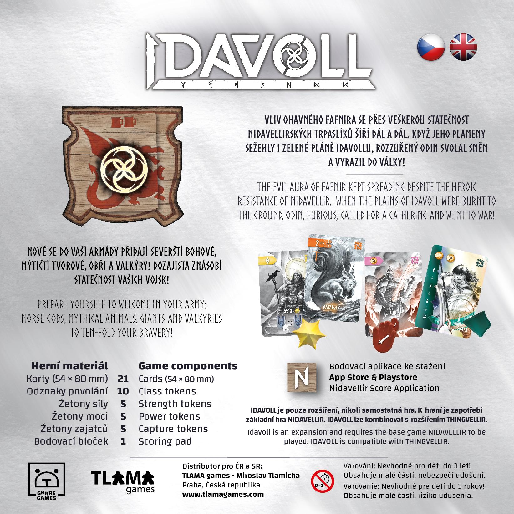TLAMA games Nidavellir: Idavoll CZ/EN Obrázek