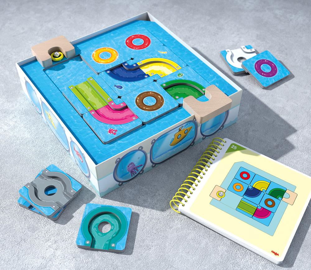 Haba Logic! GAMES Logická hra pro děti Milo v aquaparku Obrázek