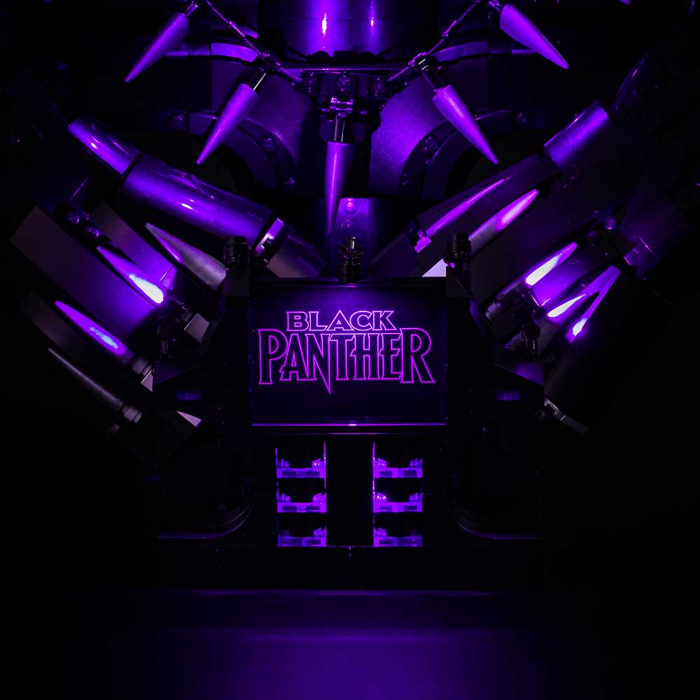 Light my Bricks Sada světel - LEGO Marvel Black Panther Bust 76215 Obrázek