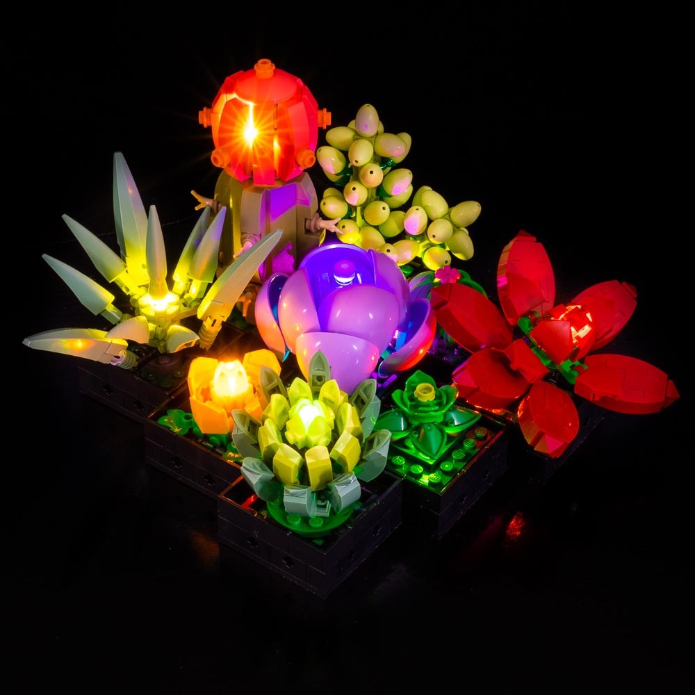 Light my Bricks Sada světel - LEGO Succulents 10309 Obrázek