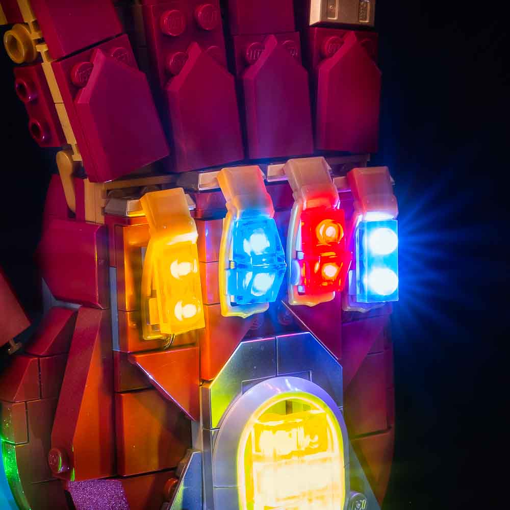 Light my Bricks Sada světel - LEGO Nano Gauntlet 76223 Obrázek