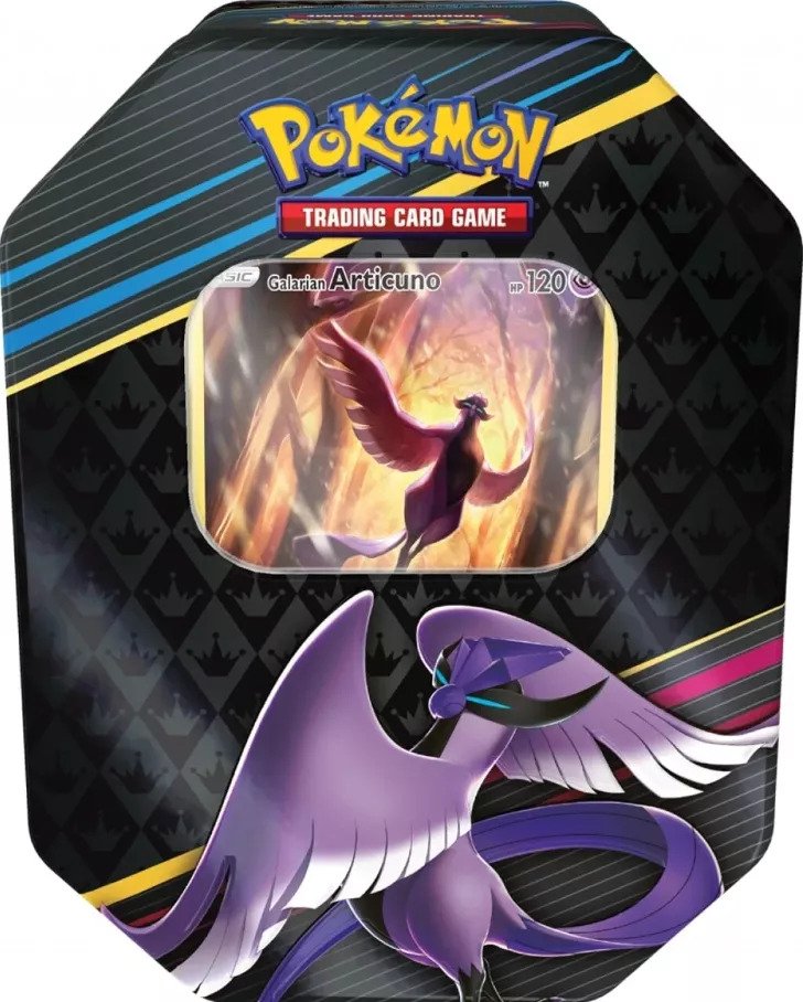 Nintendo Pokémon TCG: Crown Zenith Tin Varianta: Articuno Obrázek