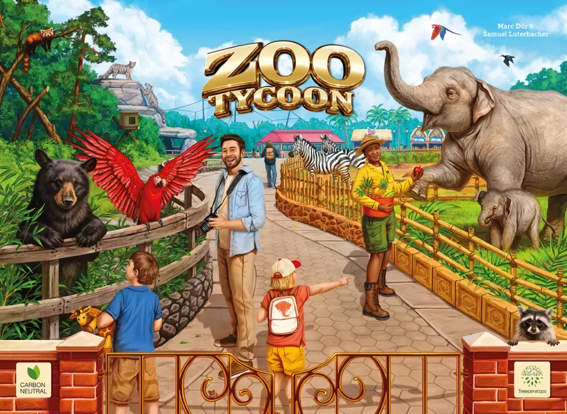Treecer Zoo Tycoon: The Board Game - Deluxe Edition Obrázek