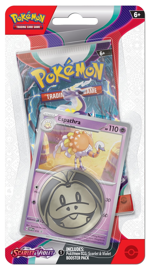 Nintendo Pokémon TCG: Scarlet & Violet (SV01) - Checklane Blister Varianta: Spidops Obrázek