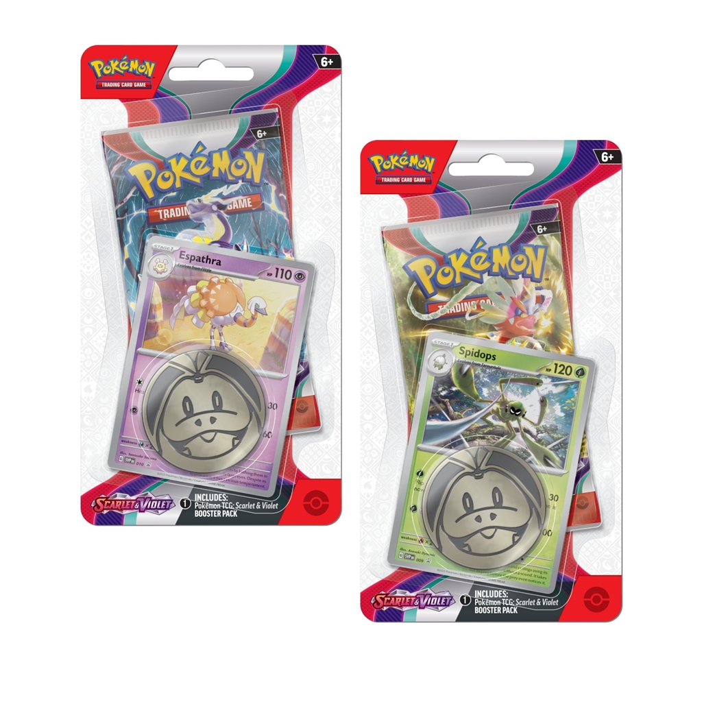 Nintendo Pokémon TCG: Scarlet & Violet (SV01) - Checklane Blister Varianta: Spidops Obrázek
