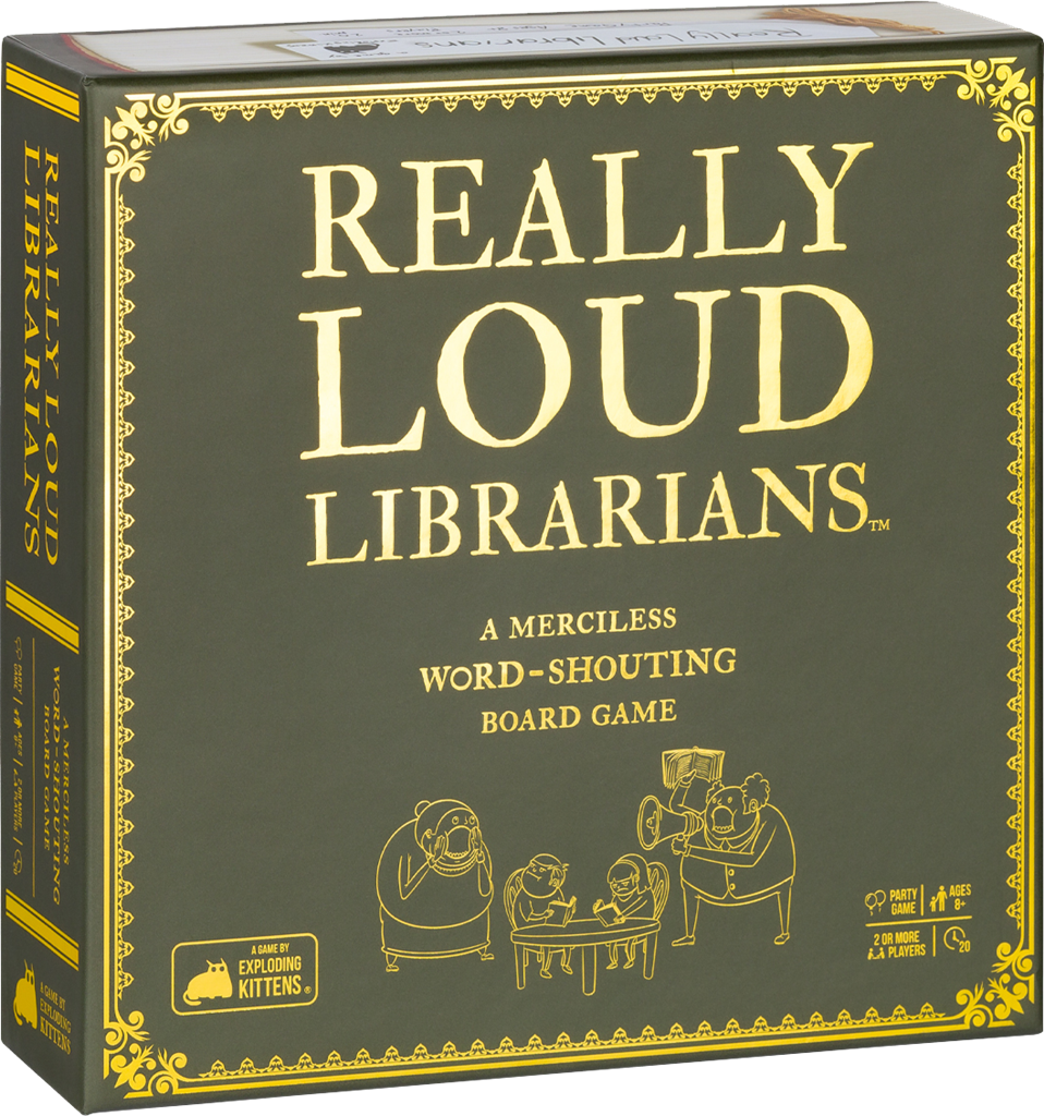 Exploding Kittens Really Loud Librarians Obrázek