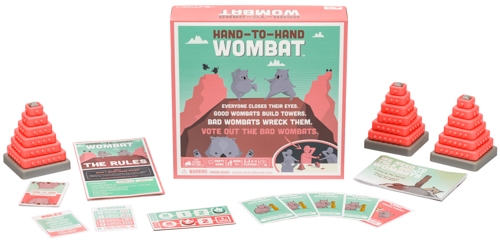 Exploding Kittens Hand-to-Hand Wombat Obrázek