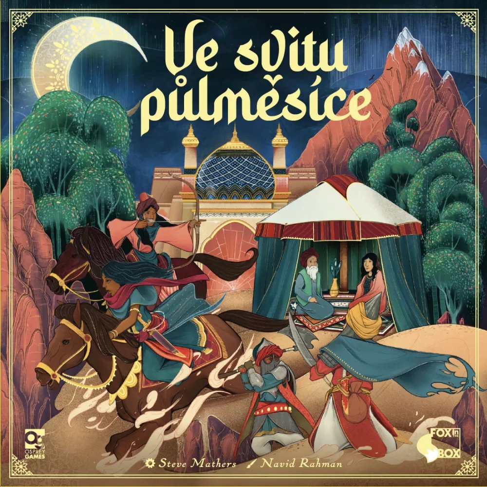 Fox in the Box Ve svitu půlměsíce Obrázek