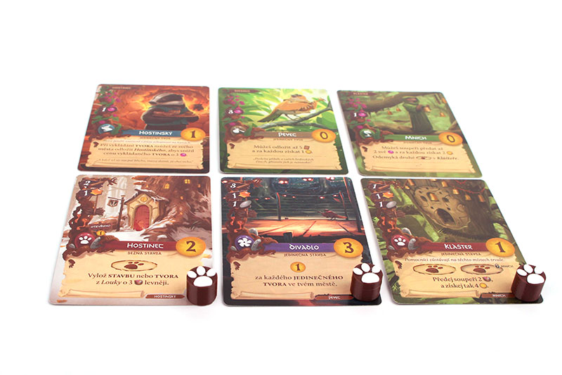 Myší Doupě Divukraj - Žetony pacek Obrázek