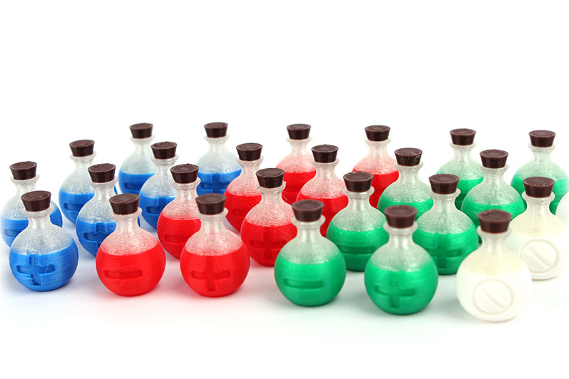 Myší Doupě Alchymisté - Lahvičky lektvarů Obrázek