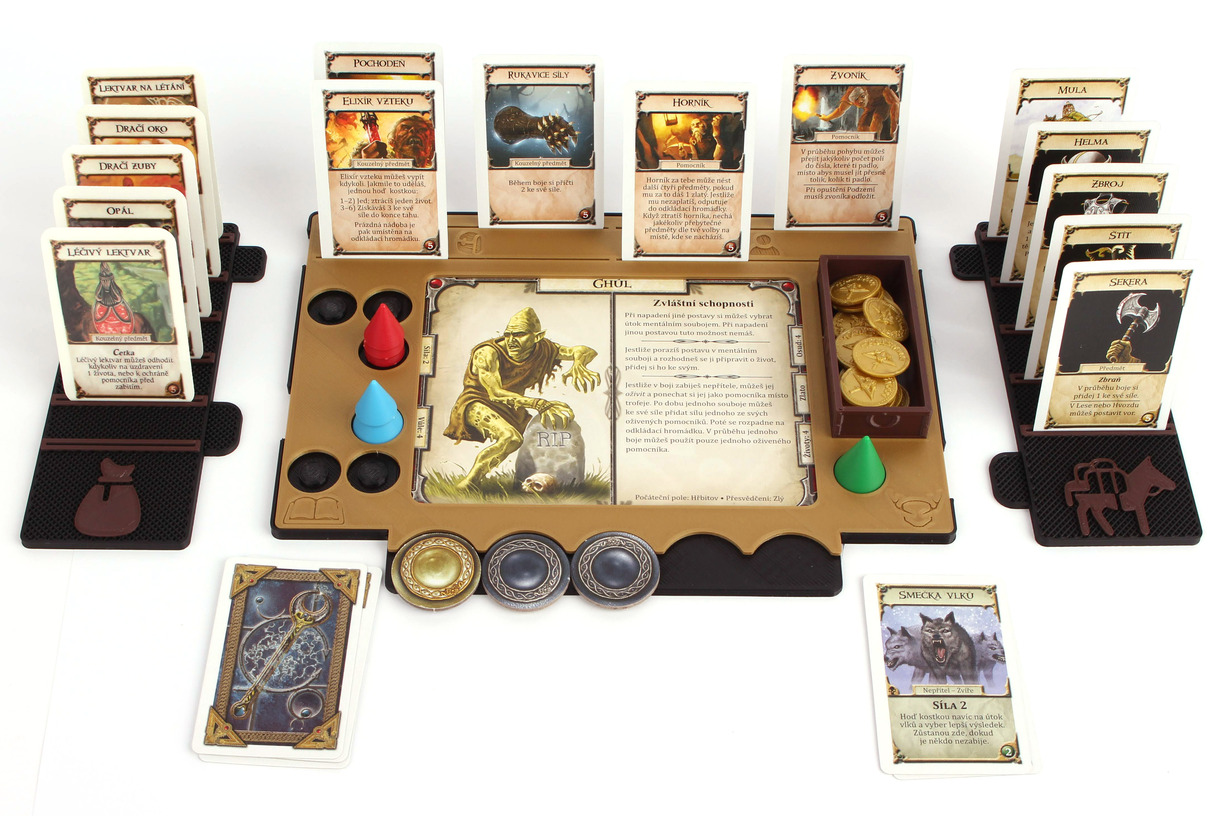 Myší Doupě Talisman - Deska hráče Barva: Zlatá Obrázek