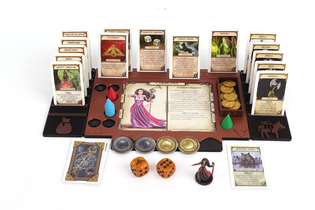 Myší Doupě Talisman - Deska hráče Barva: Zlatá Obrázek