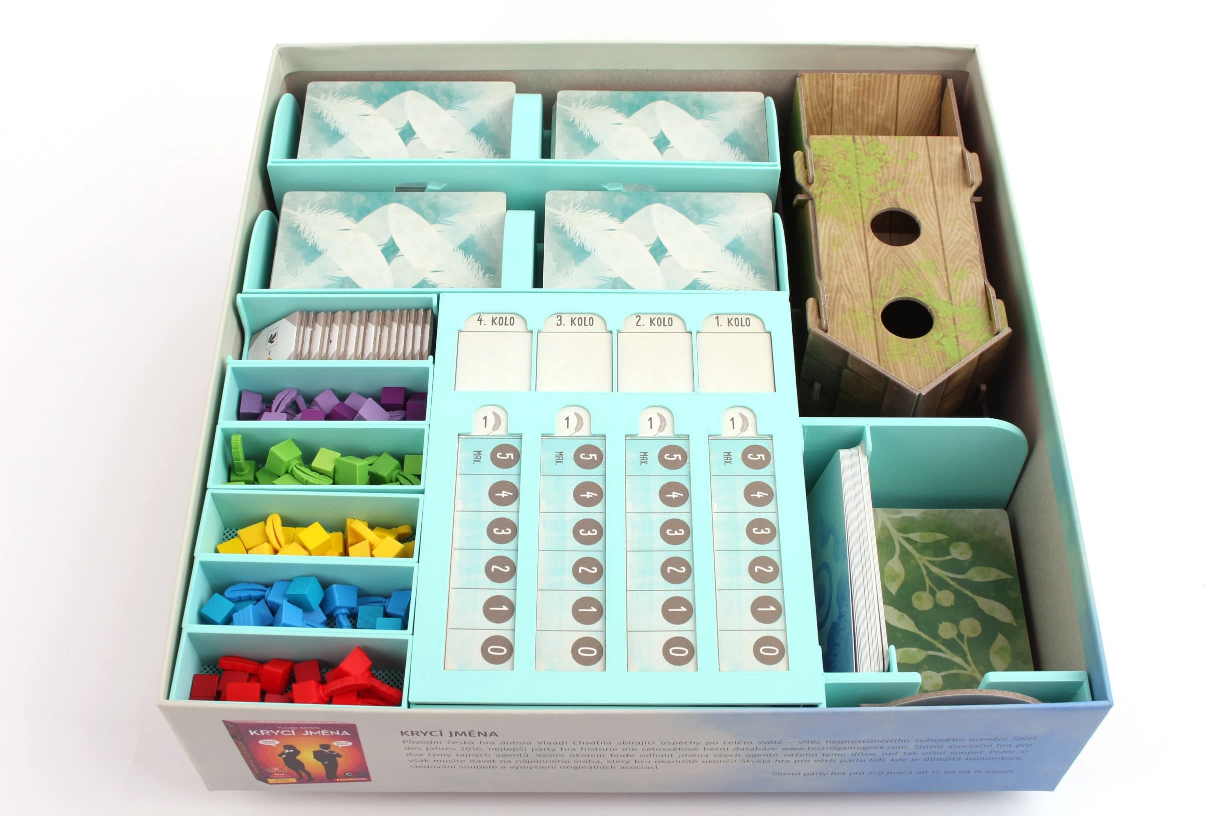 Myší Doupě Na Křídlech - Insert Barva: Mint/tyrkysová Obrázek