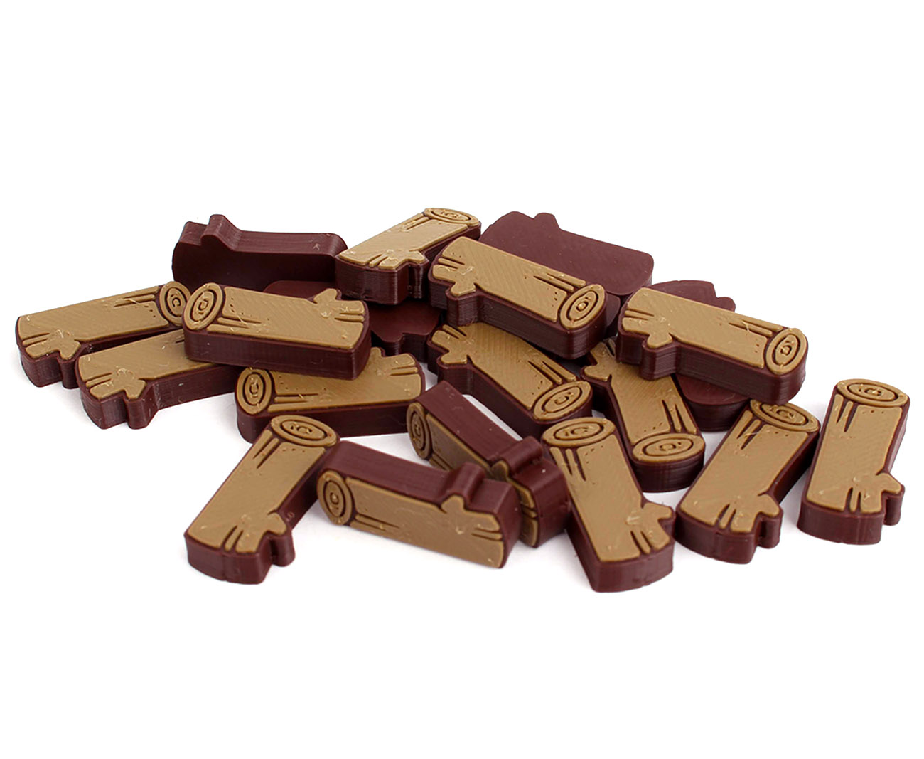 Myší Doupě Žetony - Dřevo Obrázek