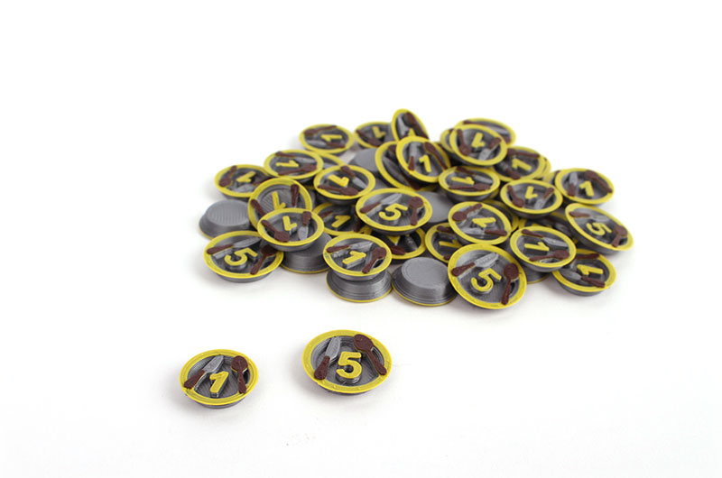 Myší Doupě Agricola - Žetony jídla Obrázek