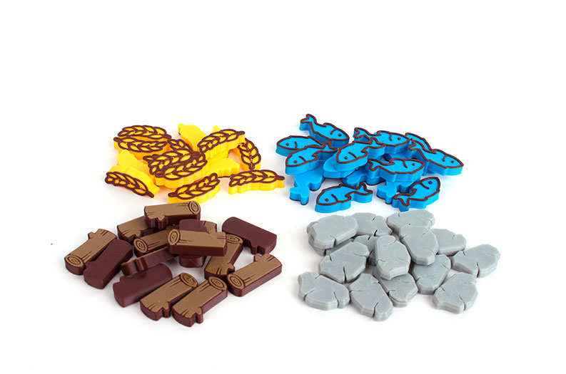 Myší Doupě Naše osada - Žetony surovin Obrázek