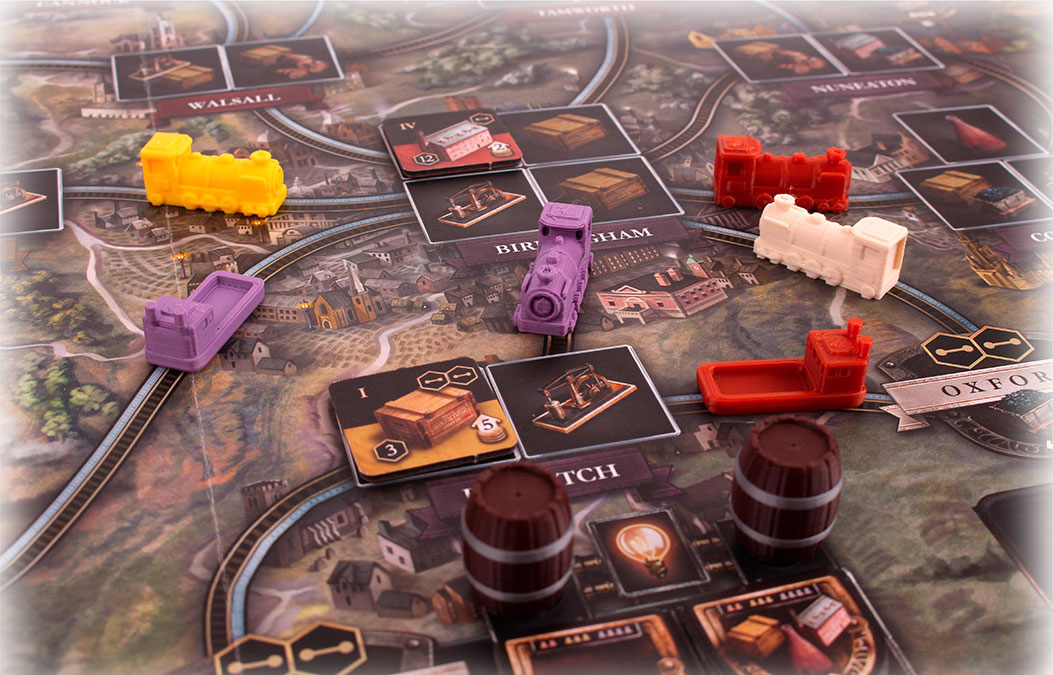 Myší Doupě Brass - Vlaky a lodě Obrázek