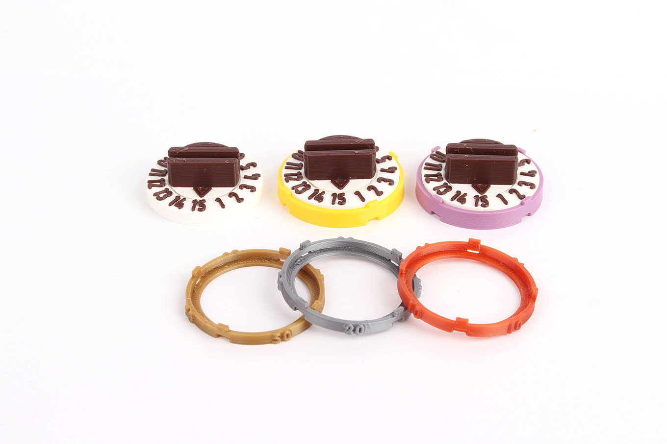 Myší Doupě Gloomhaven - Počítadla životů Varianta: Kroužek pro létající monstra Obrázek