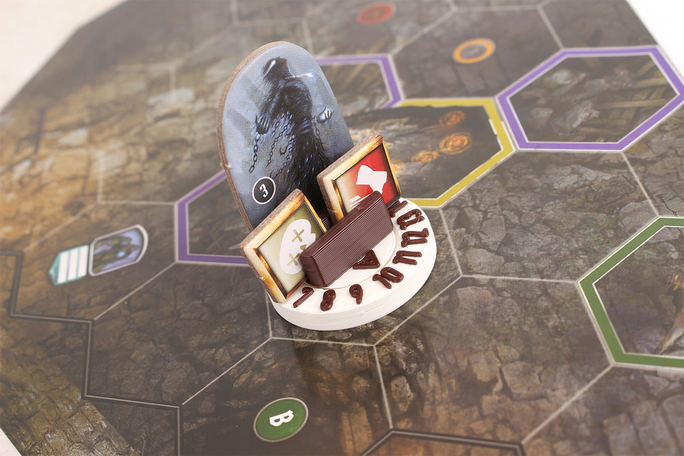Myší Doupě Gloomhaven - Počítadla životů Varianta: Kroužek pro létající monstra Obrázek